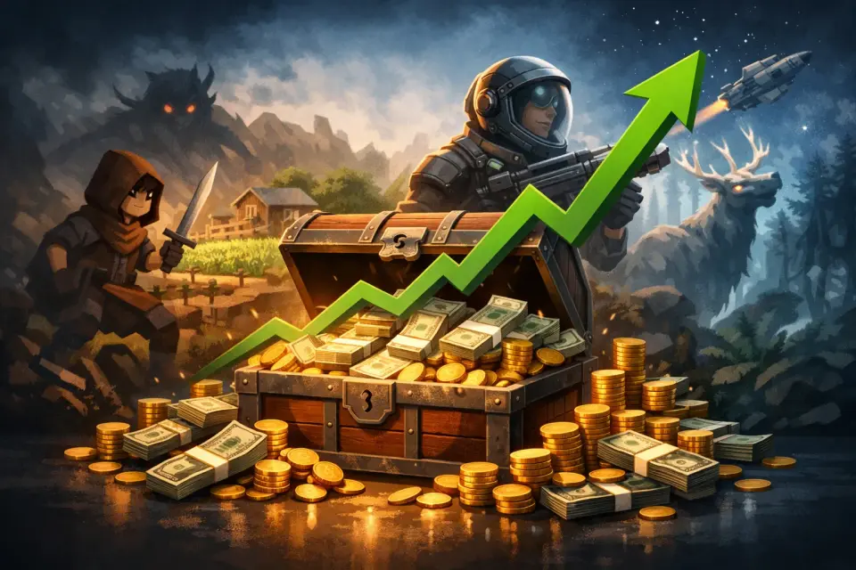 Ilustracja do artykułu: Ciche hity gamedevu: gry, które zarobiły miliony poza mainstreamem