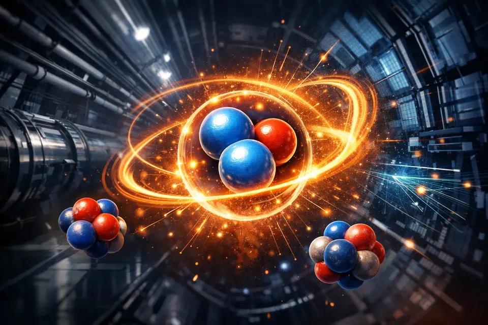 Detektor LHCb w CERN związany z odkryciem cząstki Ξcc⁺