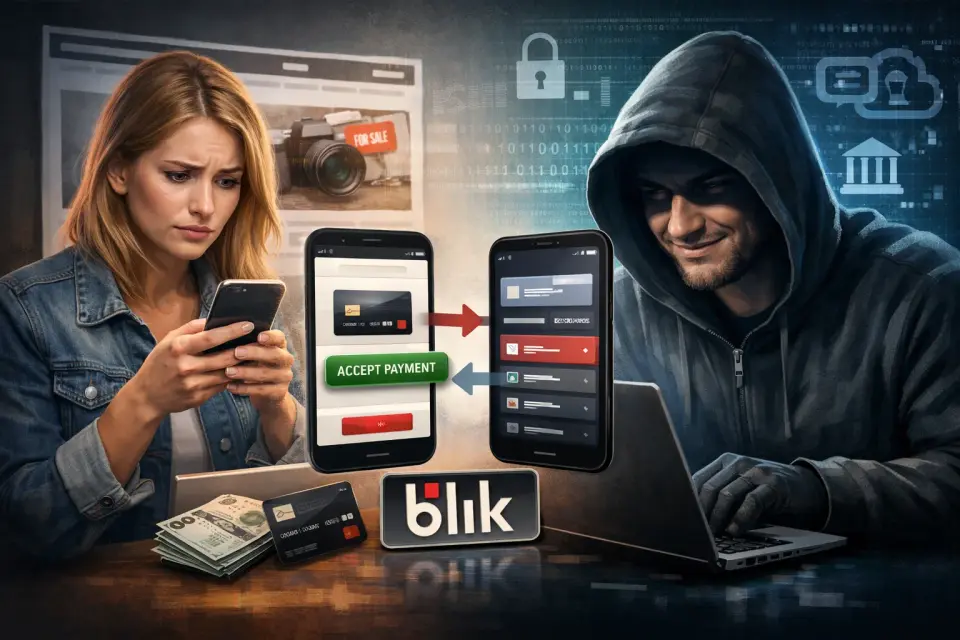 Ilustracja do artykułu: Nowe oszustwo na BLIK. Jak działa krok po kroku i gdzie najłatwiej dać się nabrać