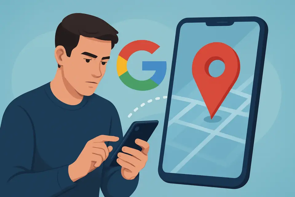 Lokalizowanie zgubionego telefonu z Androidem przez konto Google na mapie