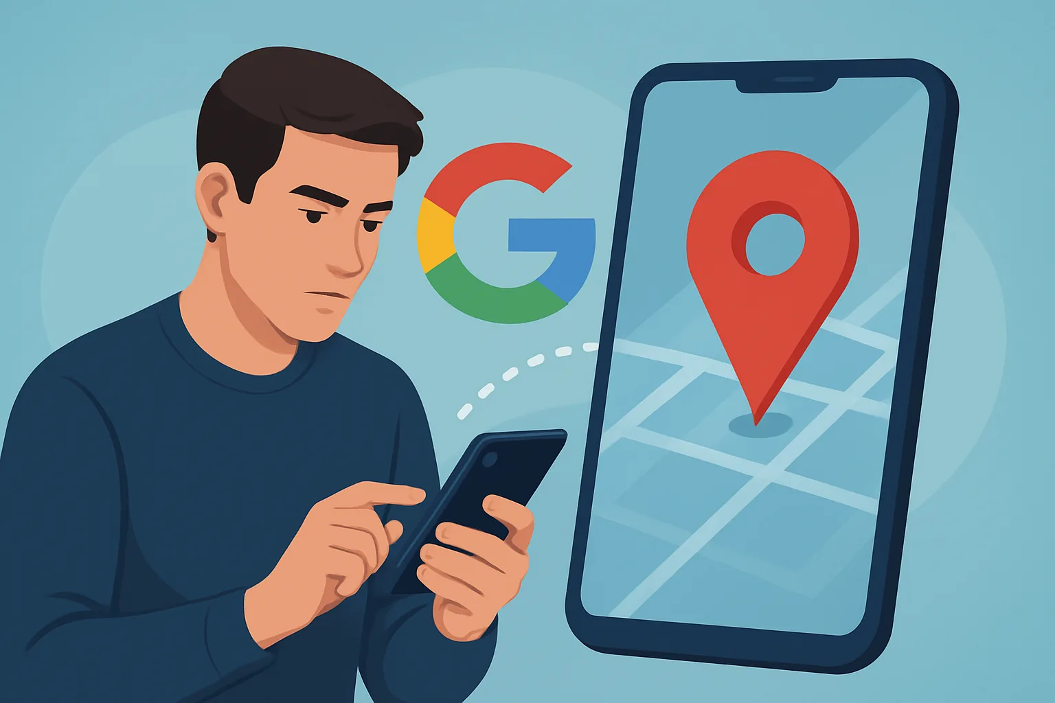 Lokalizowanie zgubionego telefonu z Androidem przez konto Google na mapie